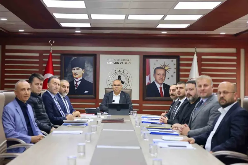 Giresun İl Özel İdaresi Yatırımları Vali Mustafa Koç Başkanlığında Masaya Yatırıldı