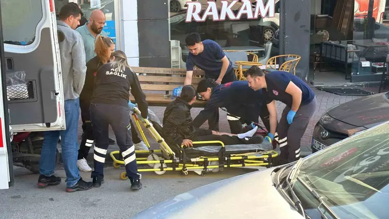Bolu'da Dönel Kavşakta Motosiklet Kazası: Sürücü Yaralandı