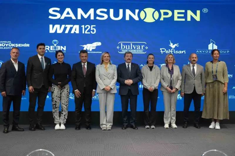 Samsun Open WTA 125 Uluslararası Kadınlar Tenis Turnuvası Başladı