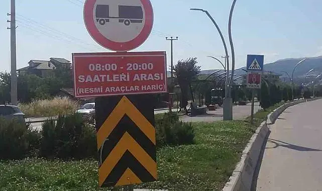 Bolu'da ağır tonajlı araçlara saat sınırlaması