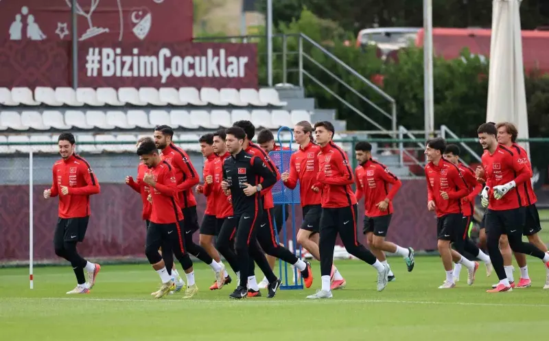 Ümit Milli Takımı Macaristan Maçı Hazırlıklarını Tamamladı