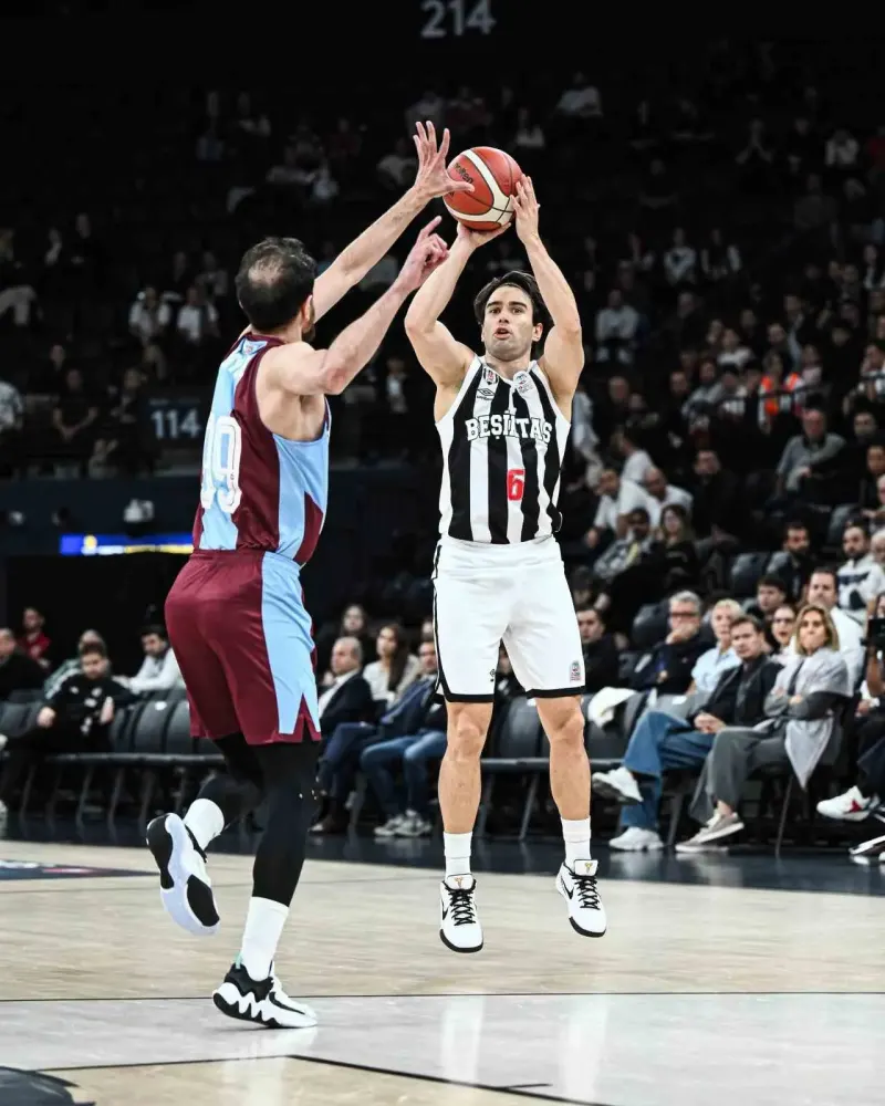 Beşiktaş Sahasında Trabzonspor'u 90-81'lik Skorla Geçti