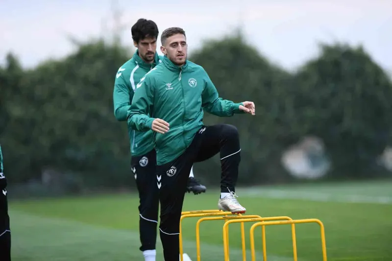 Konyaspor, Başakşehir Karşılaşmasının Antrenmanlarına Devam Etti