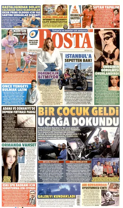 Posta manşeti