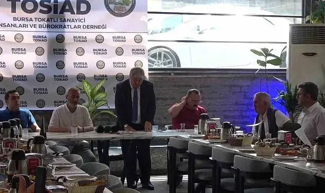 Bursa'da TOSİAD tanıtıldı: "Bursa ile Tokat arasında güçlü iş birliği hedefliyoruz"