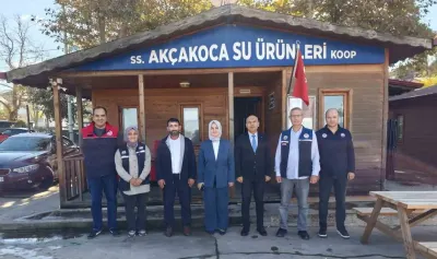 Düzce İl Tarım Ve Orman Müdürü Esra Uzun Akçakoca Balıkçılarıyla Buluştu