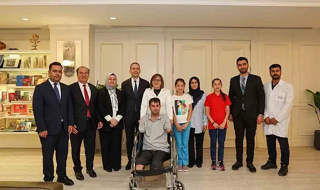 Başkan Şahin, umut olduğu Burhan Doğruyol ile bir araya geldi