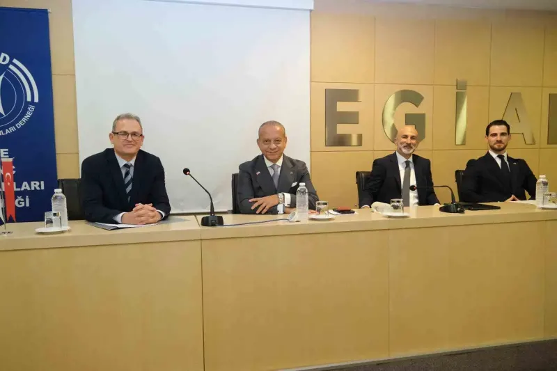 Ege Genç İş İnsanları Derneği Tarafından Uluslararası Diplomasi Paneli Düzenlendi