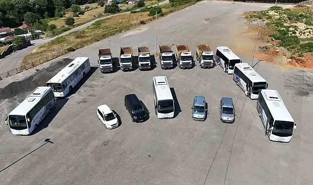 Garajdaki 26 atıl araç yeniden hizmette: Beykoz Belediyesi'nden 150 milyon TL'lik tasarruf
