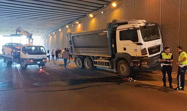 Batman'da alt geçitte kaza: 1 yaralı