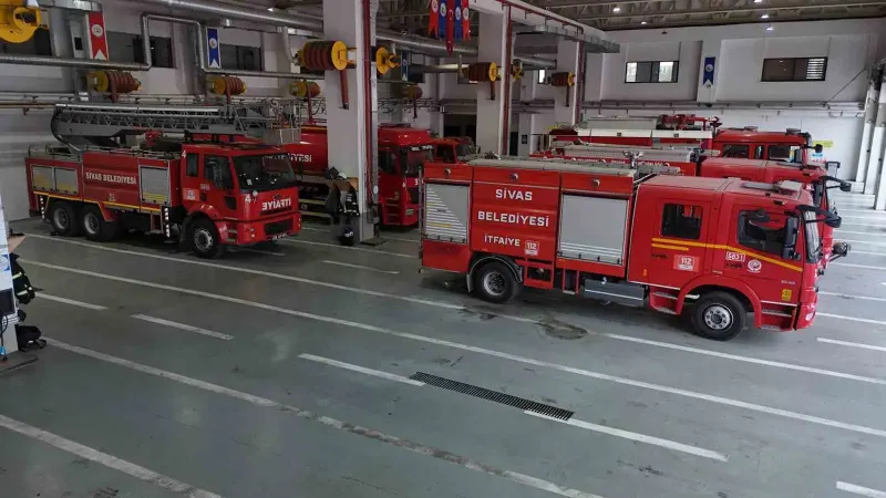 Sivas İtfaiyesi Son Dört Yılda Binlerce Vakaya Müdahale Etti
