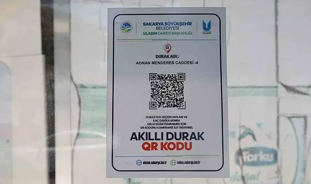 Büyükşehir QR Akıllı Durak Sistemini hayata geçiriyor
