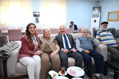 Aydın Valisi Osman Varol Yaşlı Bakım Merkezini Ziyaret Etti