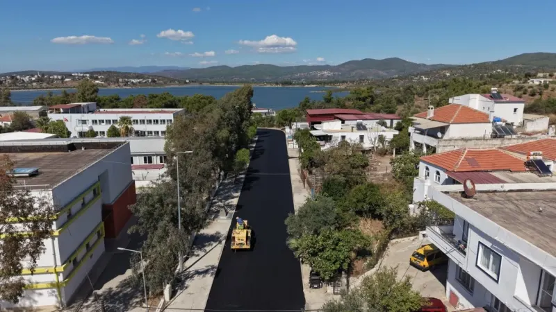 Bodrum İlçesinde Üstyapı Seferberliği Sürüyor