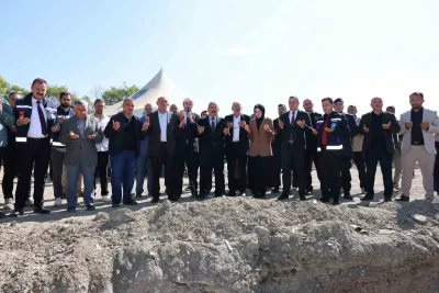Akyurt’ta Elecik Mahalle Konağı İçin İlk Harç Atıldı