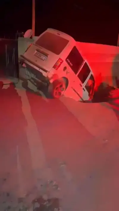 Ağrı'da Büyükbaş Hayvanlara Çarpan Otomobilin Karıştığı Kazada 3 Kişi Yaralandı