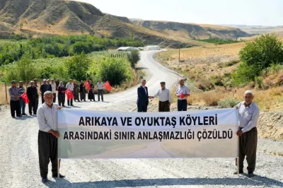 Batman Kozluk'ta Köyler Arasındaki Yılların Sınır Sorunu Çözüldü