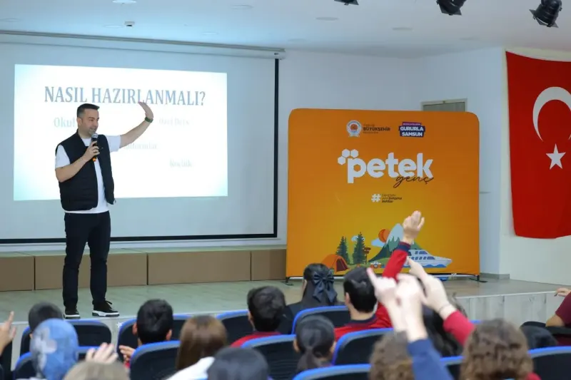 Samsun Büyükşehir Belediyesi Petek Genç Programı İle Yüz Binlerce Öğrenciye Ulaşmayı Hedefliyor