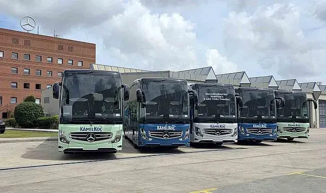 Modelsan, 5 yeni Mercedes Travego otobüsü Kâmil Koç filosuna dahil etti