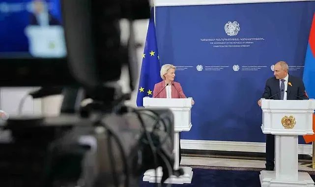 Avrupa Komisyonu Başkanı Leyen, Paşinyan ile görüştü