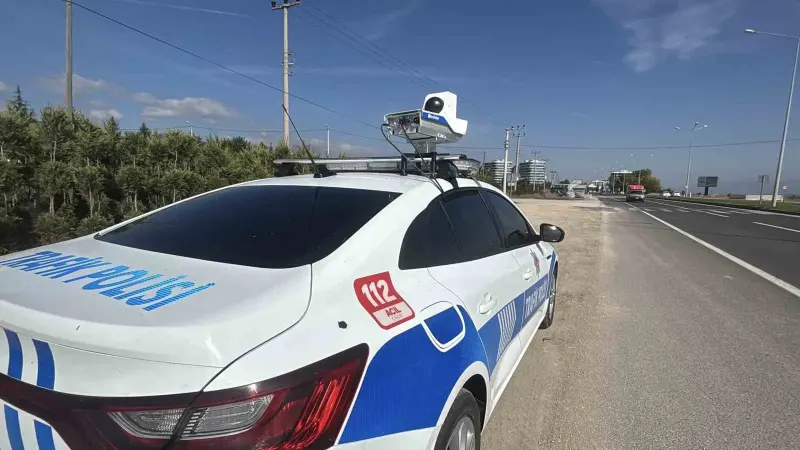 Bolu'da D-100 Kara Yolunda Trafiradar Uygulamasıyla Sıkı Denetim