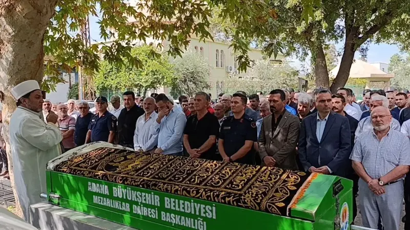 Adana'da Şehit Jandarma Er Baki Ünüvar'ın Annesi Son Yolculuğuna Uğurlandı