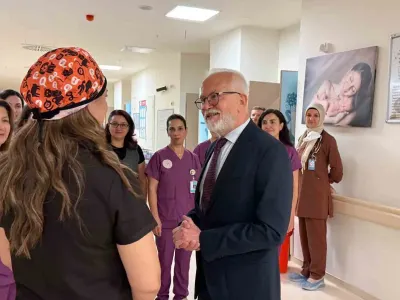 Eskişehir Şehir Hastanesi'nde Normal Doğum Haftası Kapsamında İnceleme Yapıldı