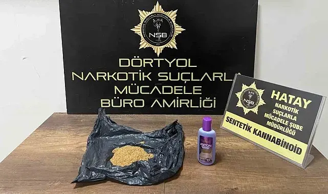 Dörtyol'da uyuşturucu operasyonu: 1 gözaltı