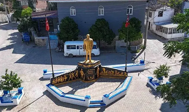 Bozdoğan Yazıkent'te peyzaj ve çevre düzenlemesi