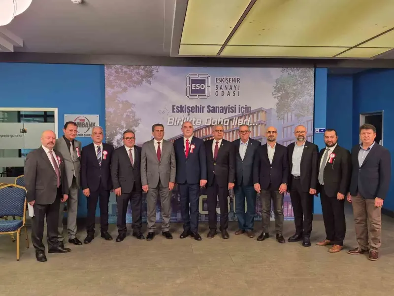 Eskişehir Sanayi Odası Seçimlerinde Celalettin Kesikbaş Güven Tazeledi