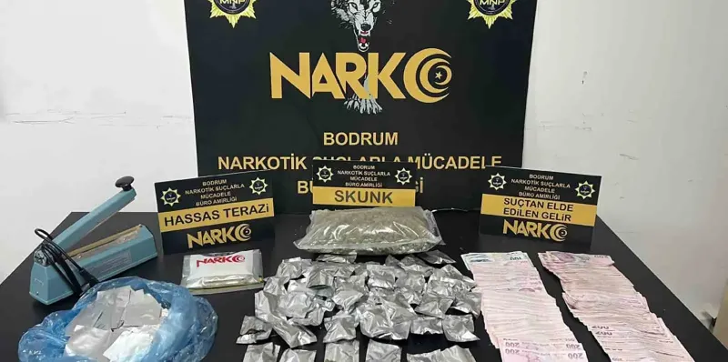 Muğla'da Narkotik Operasyonu: Üç Şüpheli Tutuklandı