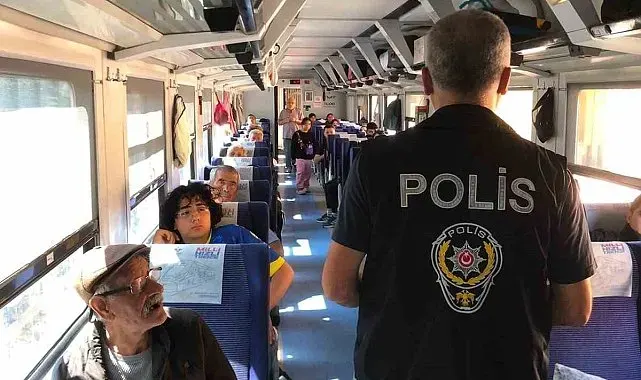 Yerköy'den geçen 'Doğu Ekspresi'nde 81 yolcu sorgulandı