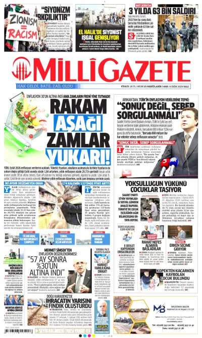 Milli manşeti
