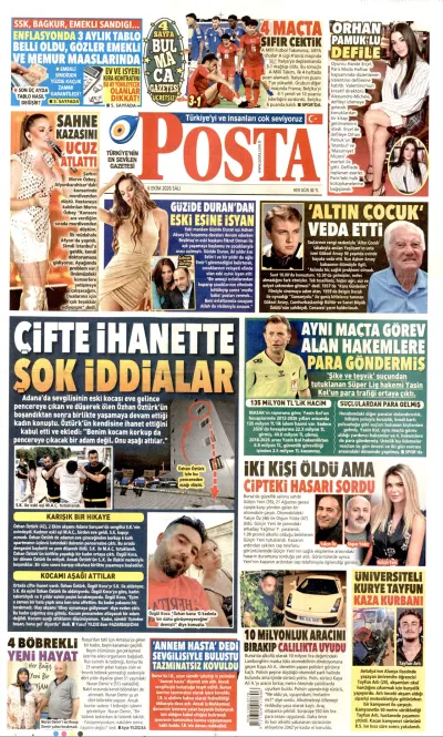 Posta manşeti