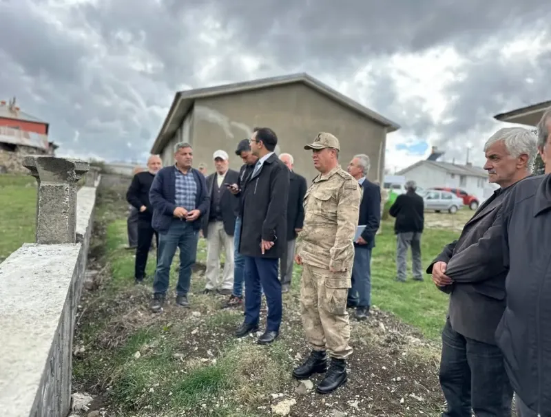 Refahiye Kaymakamı Mehmet Furkan Taşkıran Kalkancı Köyünde Halkla Buluştu