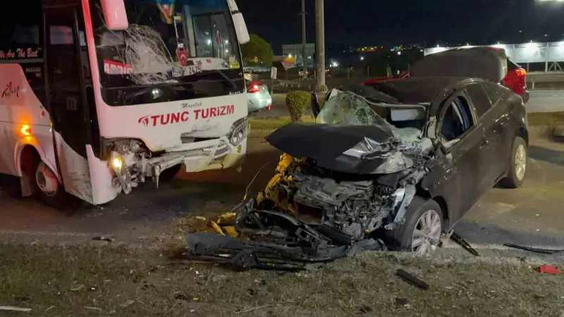 Tekirdağ'da Zincirleme Kaza: 3 Kişi Yaralandı
