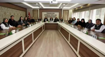 Üniversitelerin Orman Kulüpleri Trabzon Orman Bölge Müdürlüğünde Buluştu