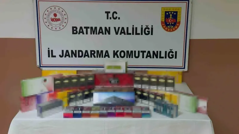 Batman'da Gerçekleştirilen Kaçakçılık Operasyonlarında 27 Şüpheliye Adli İşlem