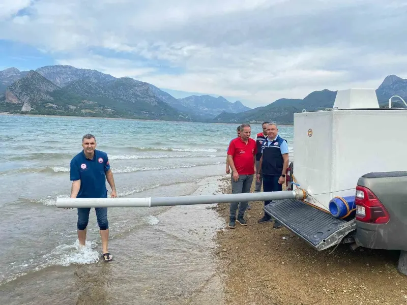 Adana Kozan'da Baraj Ve Göletlere 665 Bin Sazan Yavrusu Bırakıldı