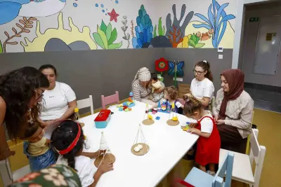 Mersin'de Minikler İçin Düzenlenen Oyun Atölyeleri Çocukların Gelişimini Destekliyor