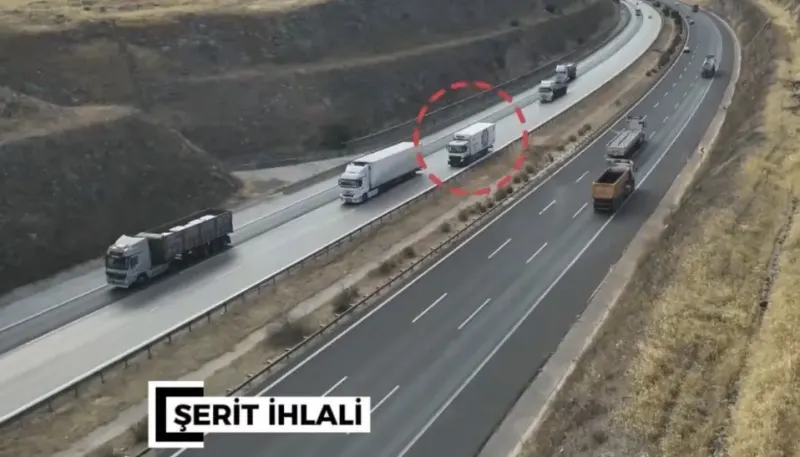 Gaziantep Otoyolunda Jandarmadan Sıkı Denetim: Yüzlerce Araca Cezai İşlem