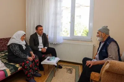 Bilecik Valisi Faik Oktay Sözer Yaşlı Çifte Konuk Oldu