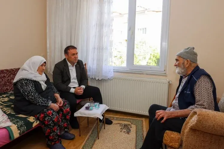 Bilecik Valisi Faik Oktay Sözer Yaşlı Çifte Konuk Oldu