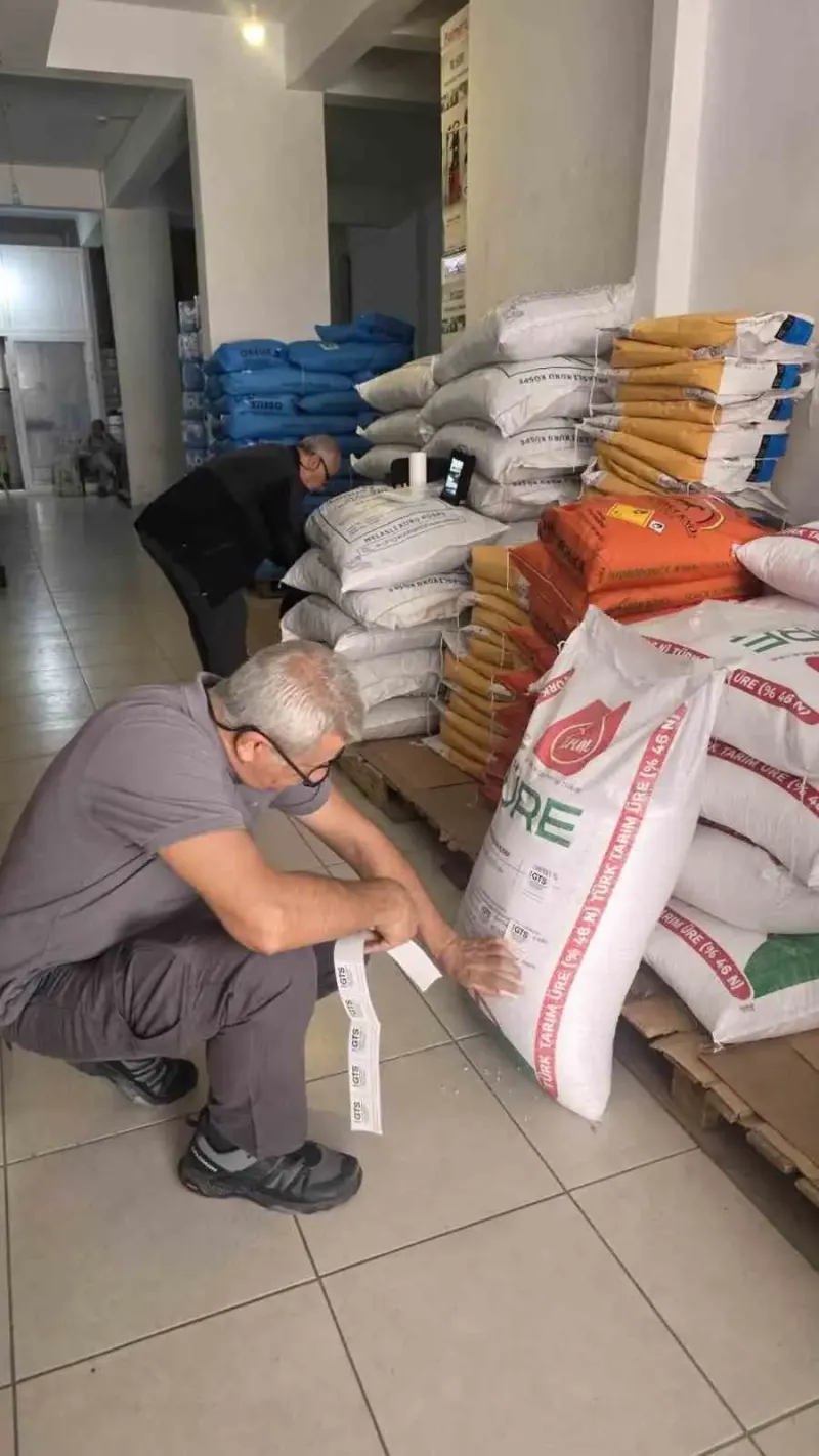 Çanakkale Genelinde Gübrelerde DNA Barkod Ve Bandrol Kontrolü Yapıldı