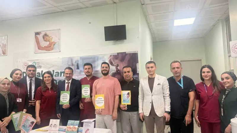 Cizre Devlet Hastanesinde Anne Adaylarına Normal Doğum Eğitimi Verildi
