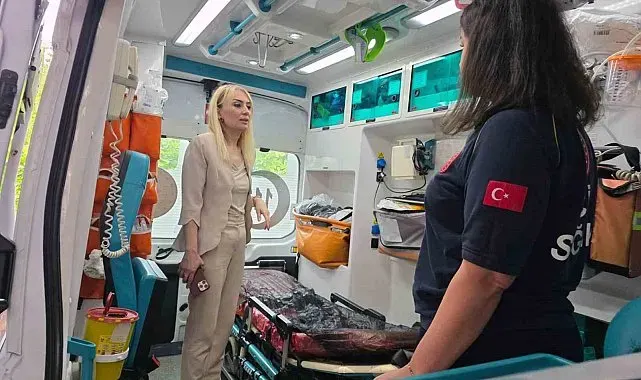 İl Sağlık Müdürü Başaran Akça, Kavaklıdere'deki sağlık tesislerinde incelemelerde bulundu