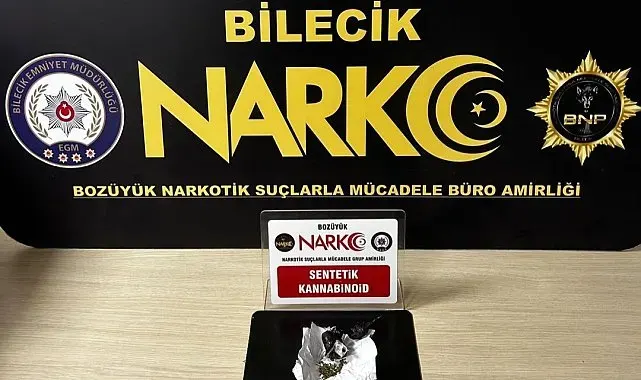Bilecik'te uyuşturucu operasyonu: 1 gözaltı