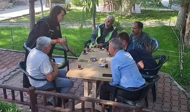 Erzincan'da uyuşturucuyla mücadelede bilgilendirme çalışmaları sürüyor