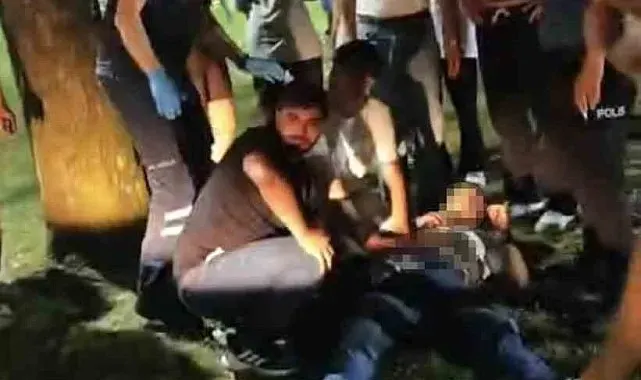 'Yan baktın' kavgası kanlı bitti: 1 yaralı