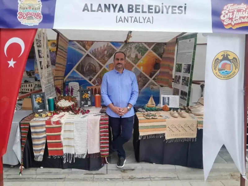 Alanya'nın Kültürel Mirası Beypazarı Festivali'nde Tanıtıldı